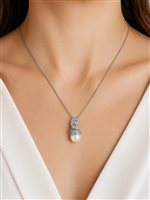 Collar Cianfrone Gioielli Mujer in Oro Perla COOR-37-198 - COOR-37-198
